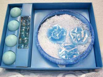 Rose Set - This set is just the thing to set off a barbecue celebration and contains
4 Floating Candles
3 Rose Floating
15 Glass Nuggets
Candles
Candle Bowl<br><br>Code:554-1790-554-0000062417
