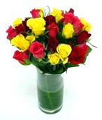 GLASS VASE BOUQUET