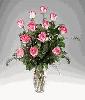 Bi-Color Pink Roses Bouquet