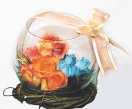 My Love - Consist of roses of different colours (H 8